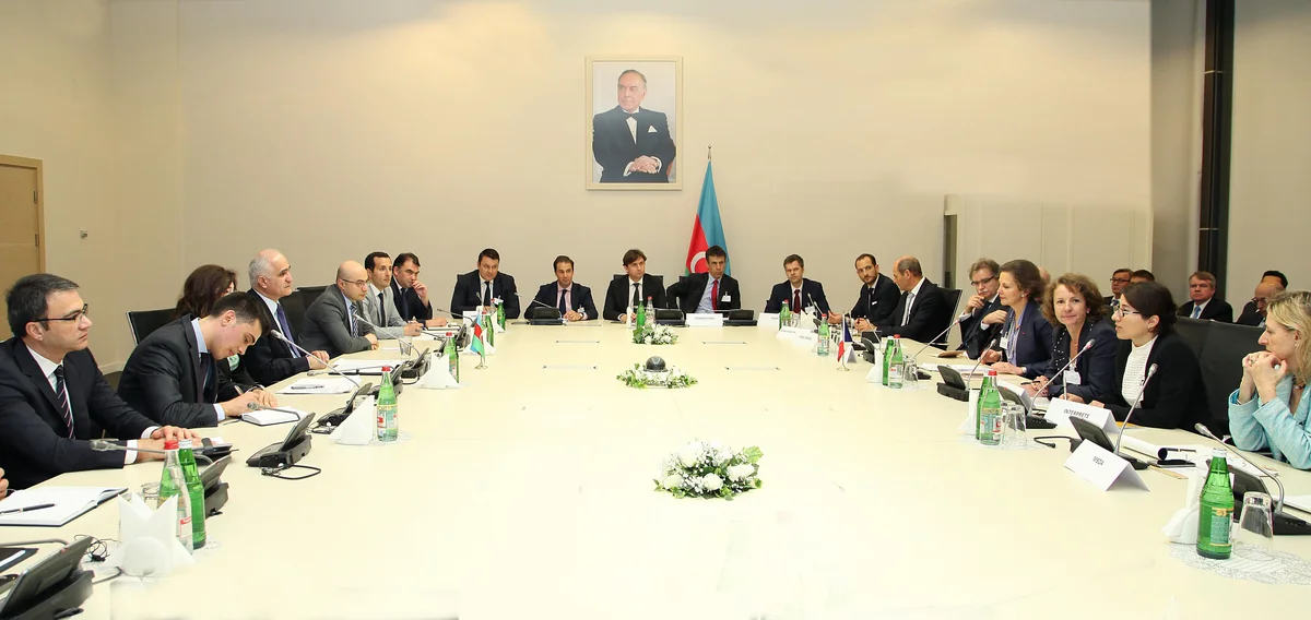 Azərbaycan iqtisadiyyat naziri “MEDEF İnternational” təşkilatının nümayəndələri ilə görüşüb