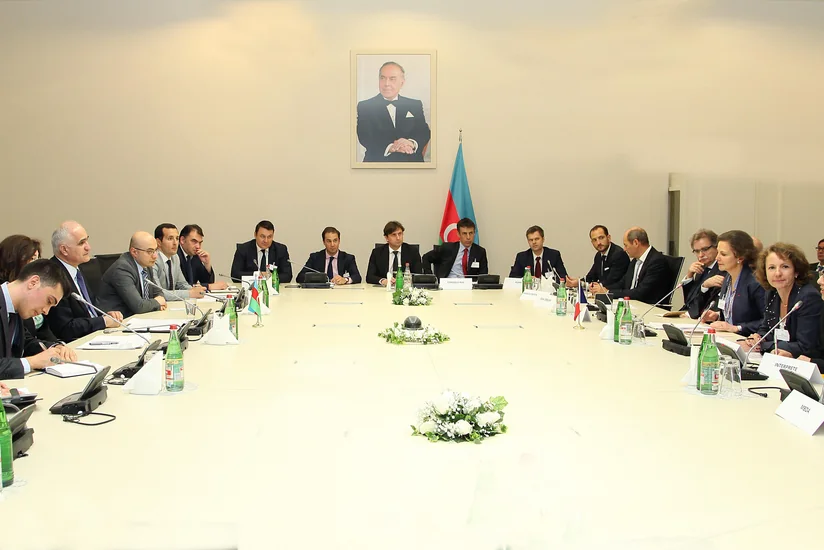 Azərbaycan iqtisadiyyat naziri “MEDEF İnternational” təşkilatının nümayəndələri ilə görüşüb