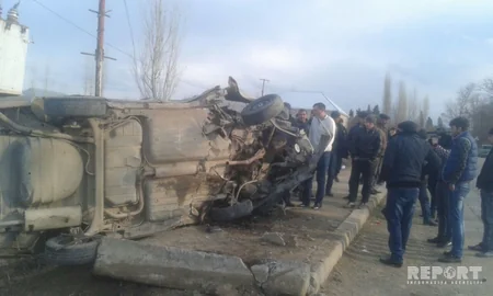 Tovuzda yol qəzasında xəsarət alan 4 nəfərin şəxsiyyəti məlum olub - FOTO - YENİLƏNİB