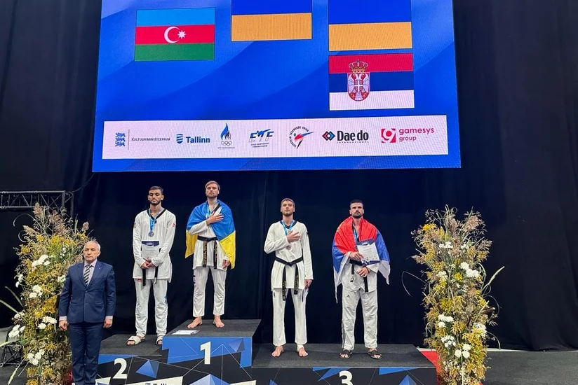 Сборная Азербайджана по тхэквондо завоевала очередную медаль на чемпионате Европы