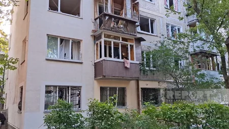 Rusiyanın kütləvi dron hücumuna məruz qalan Kiyevdən FOTOREPORTAJ