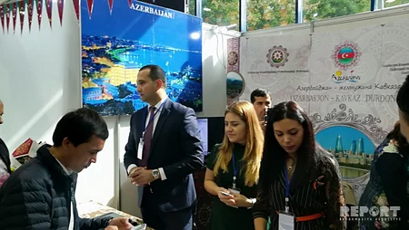 Azərbaycan Daşkənddə keçirilən XXIII Beynəlxalq Turizm Sərgisində iştirak edir - FOTO