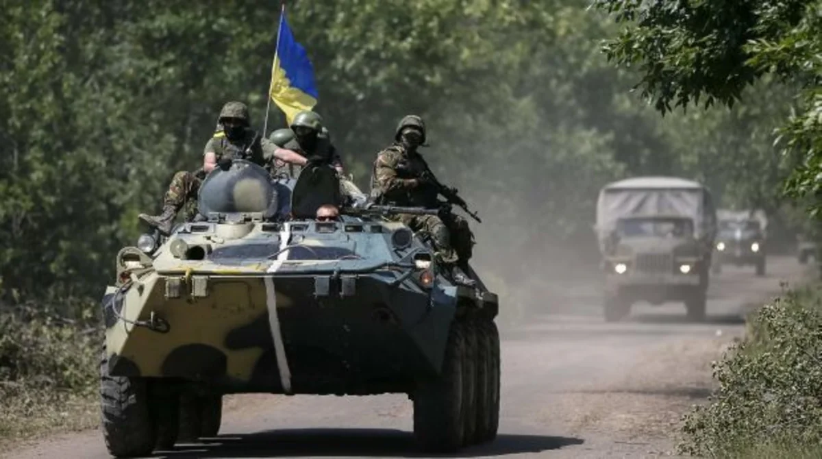Украинские войска дошли до центра Луганска