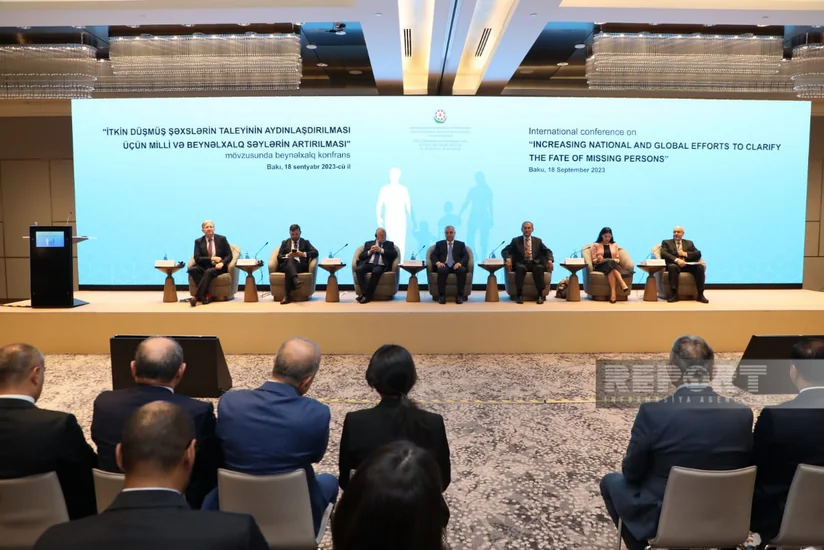 Bakıda itkin düşmüş şəxslərlə bağlı beynəlxalq konfrans keçirilir - YENİLƏNİB