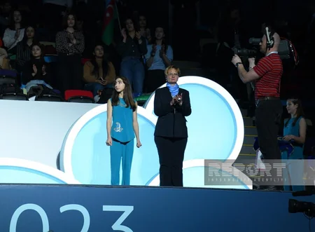 İdman gimnastikası üzrə Dünya Kubokunun qalibləri mükafatlandırılıb