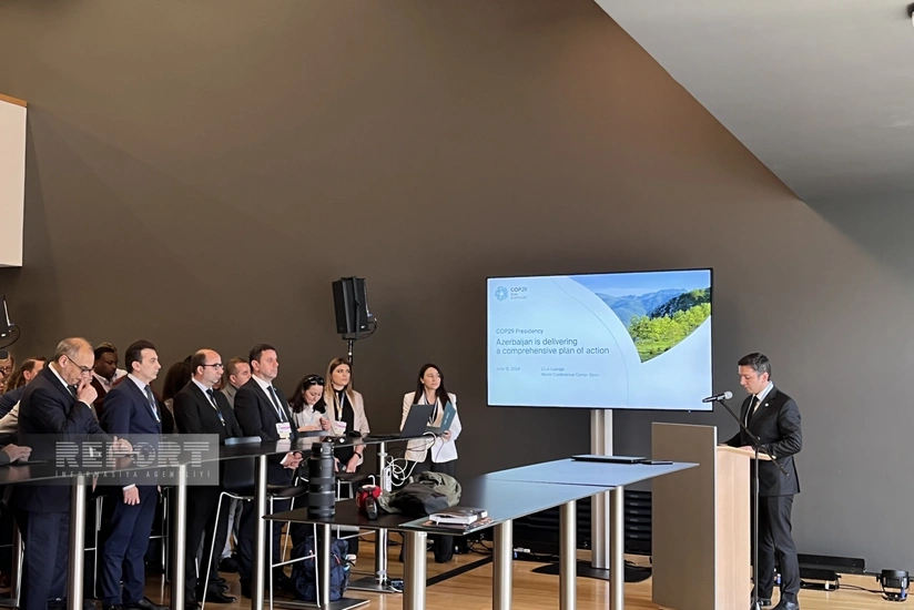Azerbaijan presents COP29 related comprehensive action plan in Germany