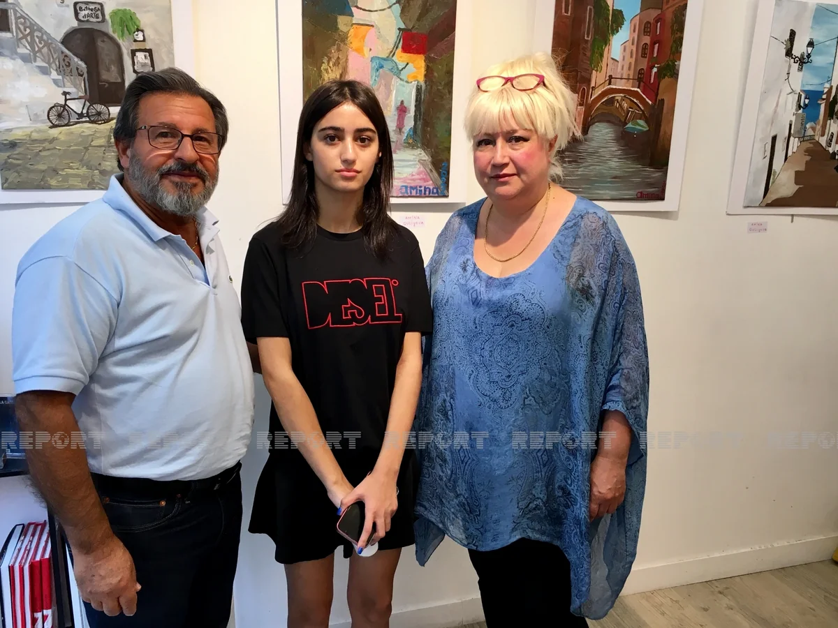 Fransada Azərbaycanın gənc rəssamlarının sərgisi açılıb