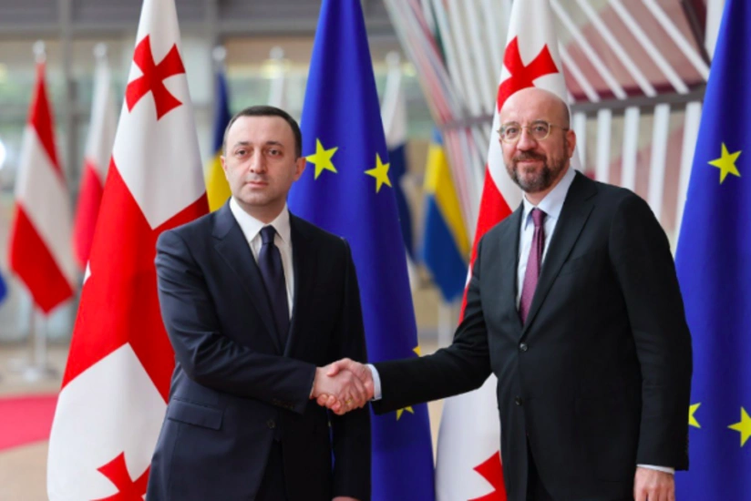 Qaribaşvili Şarl Mişelə ölkədə aparılan islahatlar barədə məlumat verib