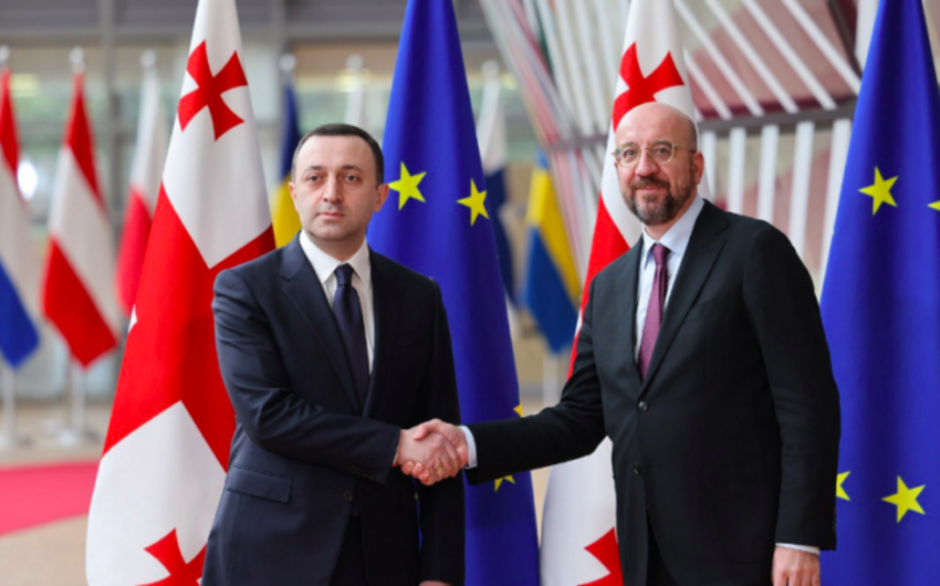 Garibashvili informs Charles Michel about reforms carried out in Georgia