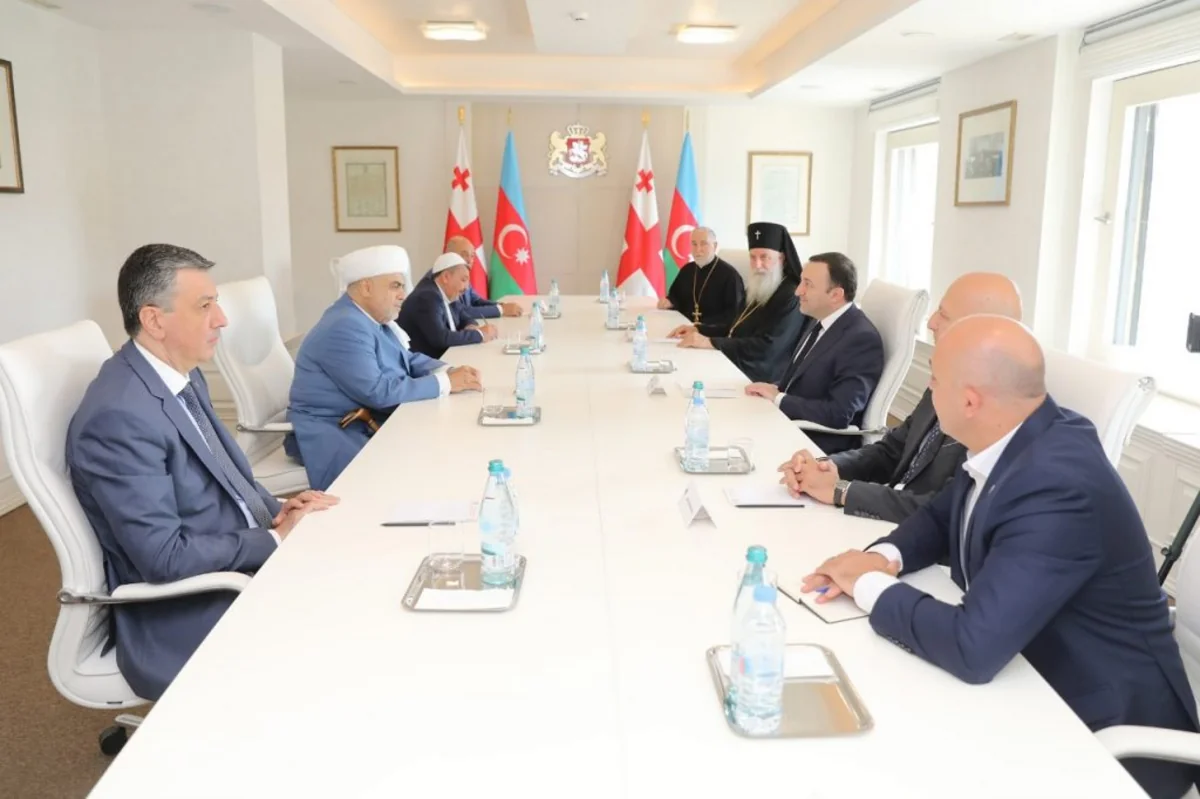 Allahşükür Paşazadə: “Azərbaycanla Gürcüstan arasında münasibətlər yüksək səviyyədədir”