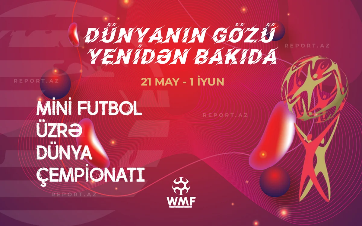 Bakıda minifutbol üzrə dünya çempionatı başlayır