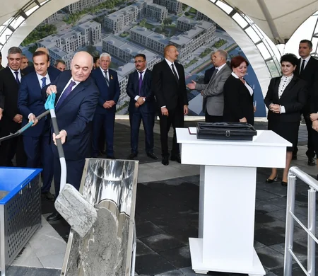 Prezident Füzuli rayon ictimaiyyətinin nümayəndələri ilə görüşüb - TAM MƏTN