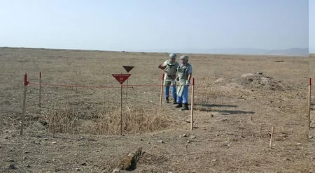 Ağdam və Tərtərdə partlamış hərbi sursatların qalıqları aşkarlanıb