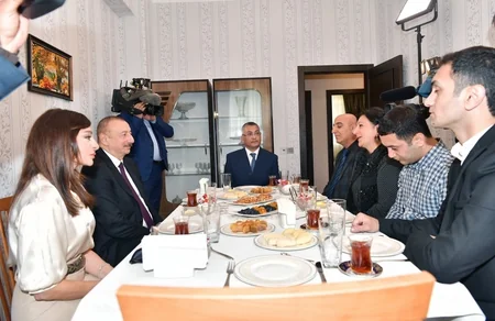 President Ilham Aliyev inaugurated Gobu Park-2 residential complex for IDPs in Garadagh district