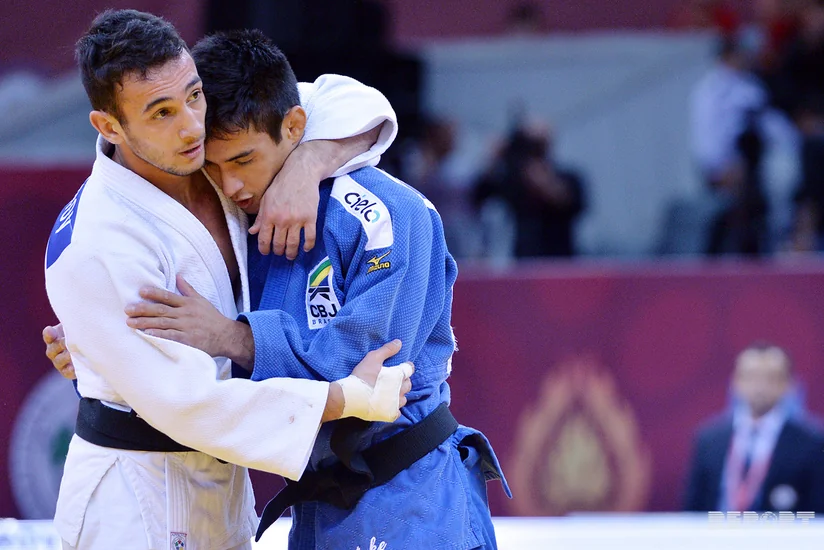 Azərbaycan cüdo yığması Böyük Dəbilqə turnirində ilk medalını qazanıb - FOTO