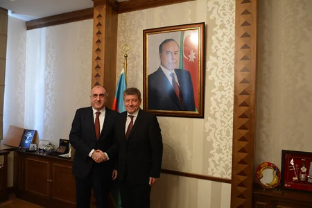 Elmar Məmmədyarov Beynəlxalq Əmək Təşkilatının baş direktoru ilə görüşüb