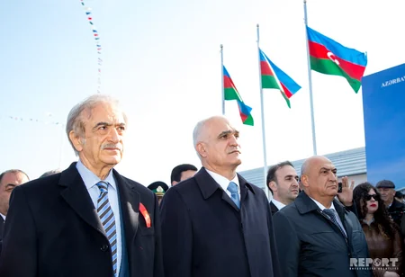 Azərbaycanla Rusiya sərhədində yerləşən Samur çayı üzərində yeni körpü açılıb - FOTOLAR