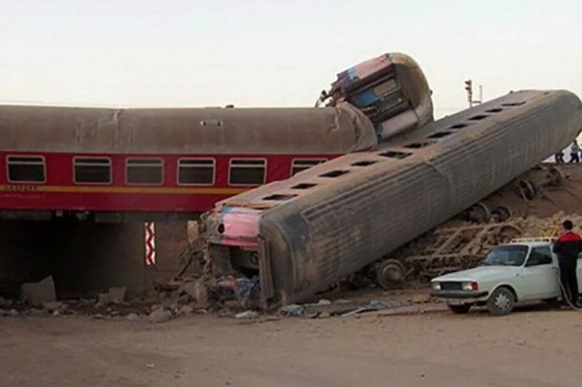 21 dead in Iran train derailment