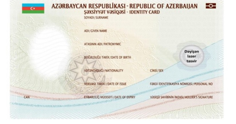 Şəxsiyyət vəsiqəsində əks olunan məlumatların tərkibi yenilənəcək