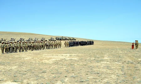 Azərbaycan Ordusunda döyüş atışlı intensiv taktiki təlimlər başlayıb