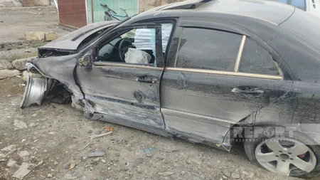 Kürdəmirdə ağır yol qəzası: bir ailənin 3 üzvü xəsarət alıb