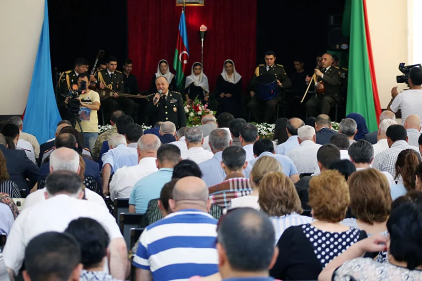 “Şəhidlər ölməz, Vətən bölünməz!” devizi altında vətənpərvərlik tədbiri keçirilib