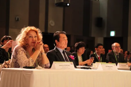 Koreya Respublikasında Dünya Jurnalistləri Konfransı keçirilib