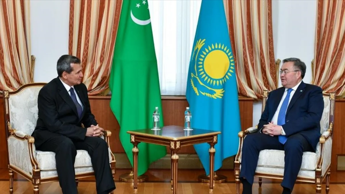 Turkmenistan, Kazakhstan mull Caspian agenda