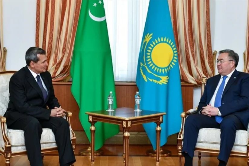 Главы МИД Туркменистана и Казахстана обсудили каспийскую повестку
