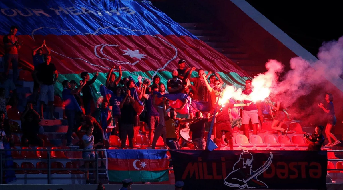 Завершился матч Кипр-Азербайджан