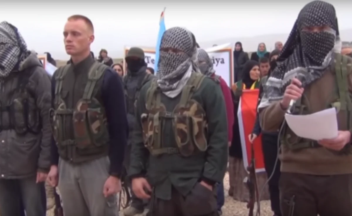 Terrorçu PYDnin Türkiyəyə qarşı savaşın çağırışının videosu yayılıb - VİDEO
