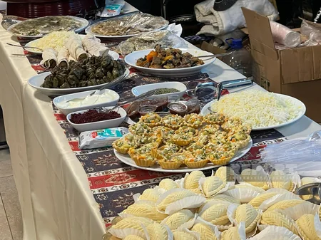 Tbilisidə “Qış xeyriyyə yarmarkasın”da Azərbaycanın mədəniyyət nümunələri təqdim olunub