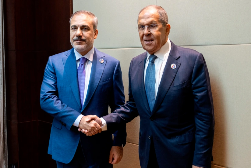 Hakan Fidan rusiyalı həmkarı ilə Suriya və Ukraynadakı vəziyyəti müzakirə edib