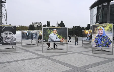 Dənizkənarı Milli Parkda “Zamanın səsini dinlə” fotosərgisinin açılışı olub