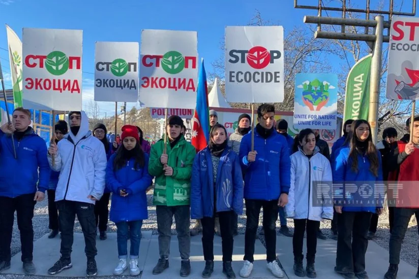 Экоакция на дороге Ханкенди-Лачын: демонстранты проявляют высокую активность и на 79-й день