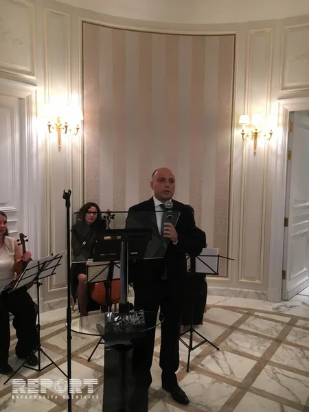 Parisdə Respublika Günü münasibətilə rəsmi qəbul təşkil edilib