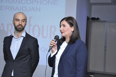 Le Carrefour qəzetinin Frankofoniya həftəsində təqdimatı keçirilib