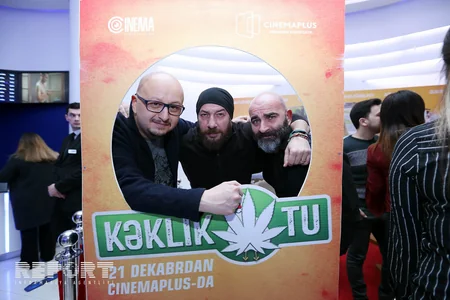 Kəklikotu kino-komediyasının “CinemaPlus Gənclik Mall”da imza mərasimi baş tutub - FOTO