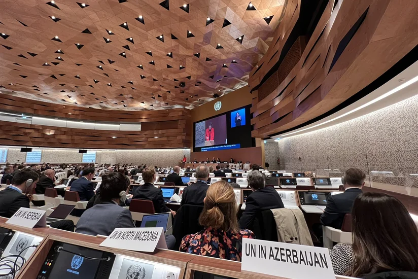 Head of UN office in Azerbaijan attending UNECE Regional Forum