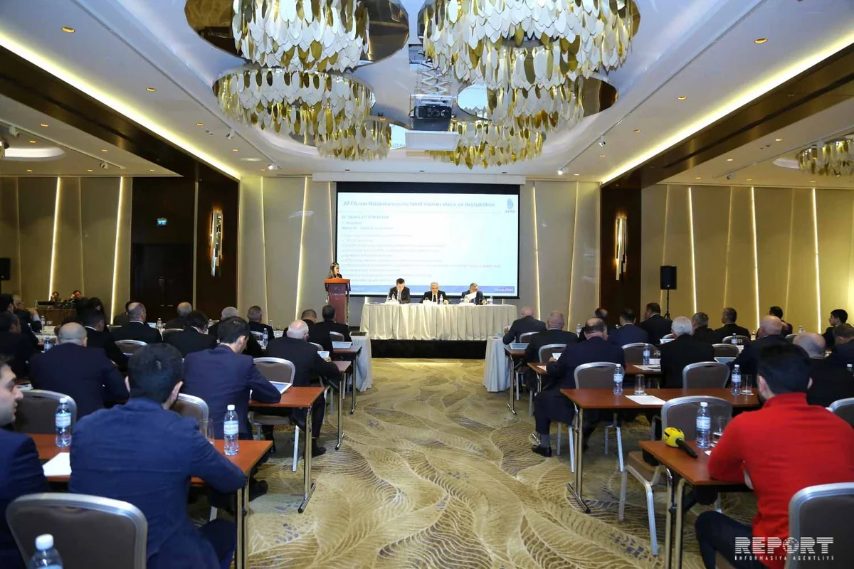AFFA-nın növbədənkənar Konfransı işə başlayıb