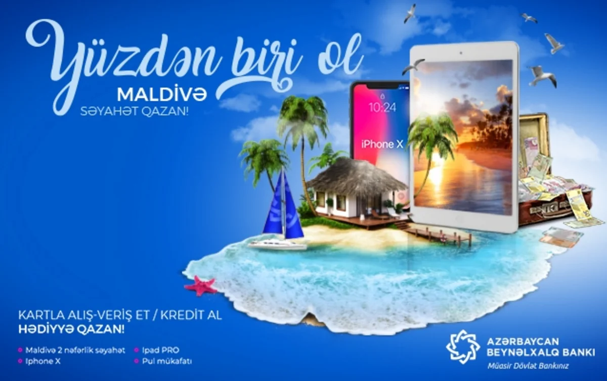 Azərbaycan Beynəlxalq Bankı “Yüzdən biri ol!” stimullaşdırıcı lotereya kampaniyasına start verib