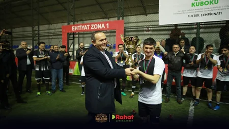 “Zəfər Kuboku” futbol çempionatının qalibləri mükafatlandırıldı