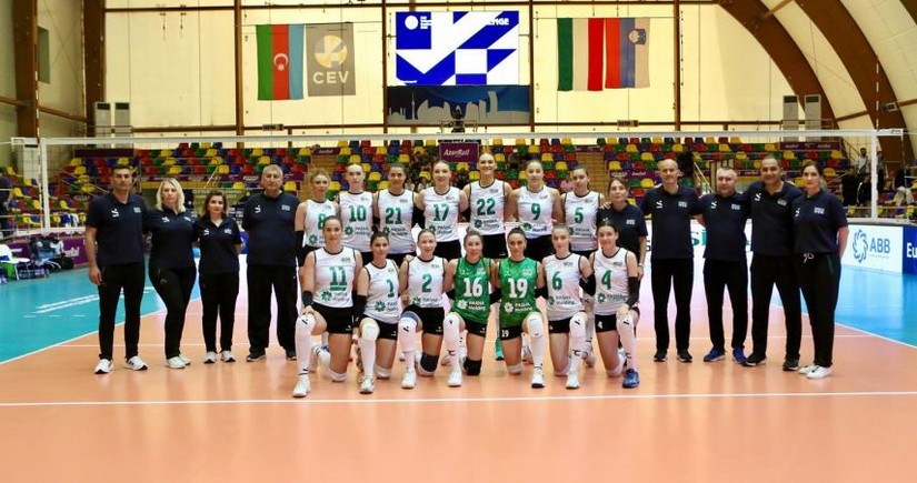 Azərbaycan millisi Qızıl Avropa Liqasında növbəti oyununu keçirib