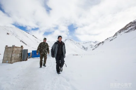 Alpinistlərin itkin düşdüyü dağlardan - FOTOREPORTAJ