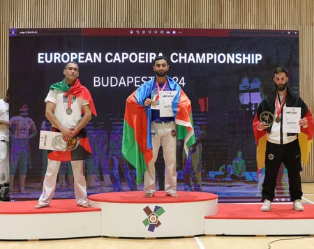 Azərbaycanın kapoeyra komandası Avropa çempionatında 11 medal qazanıb