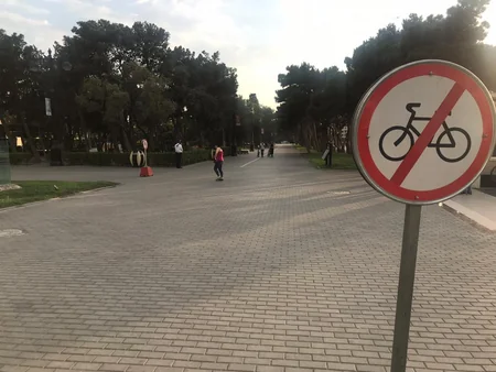 Polis Dənizkənarı Milli Parkda velosipedçilərə qarşı reyd keçirib