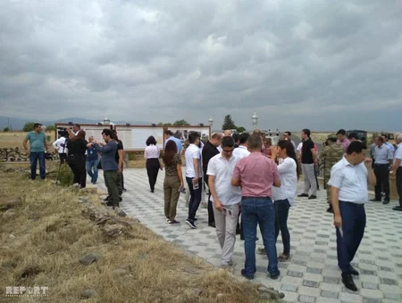 Diplomatik xidmət orqanlarının əməkdaşları cəbhə bölgəsinə gediblər