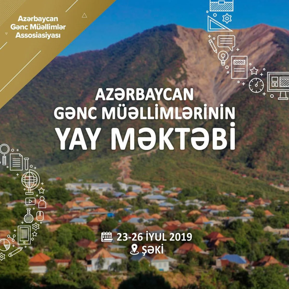 Gənc müəllimlərin yay məktəbinə start verilib