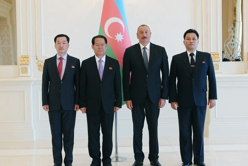 President Ilham Aliyev received credentials of incoming ambassador of Democratic People's Republic of Korea