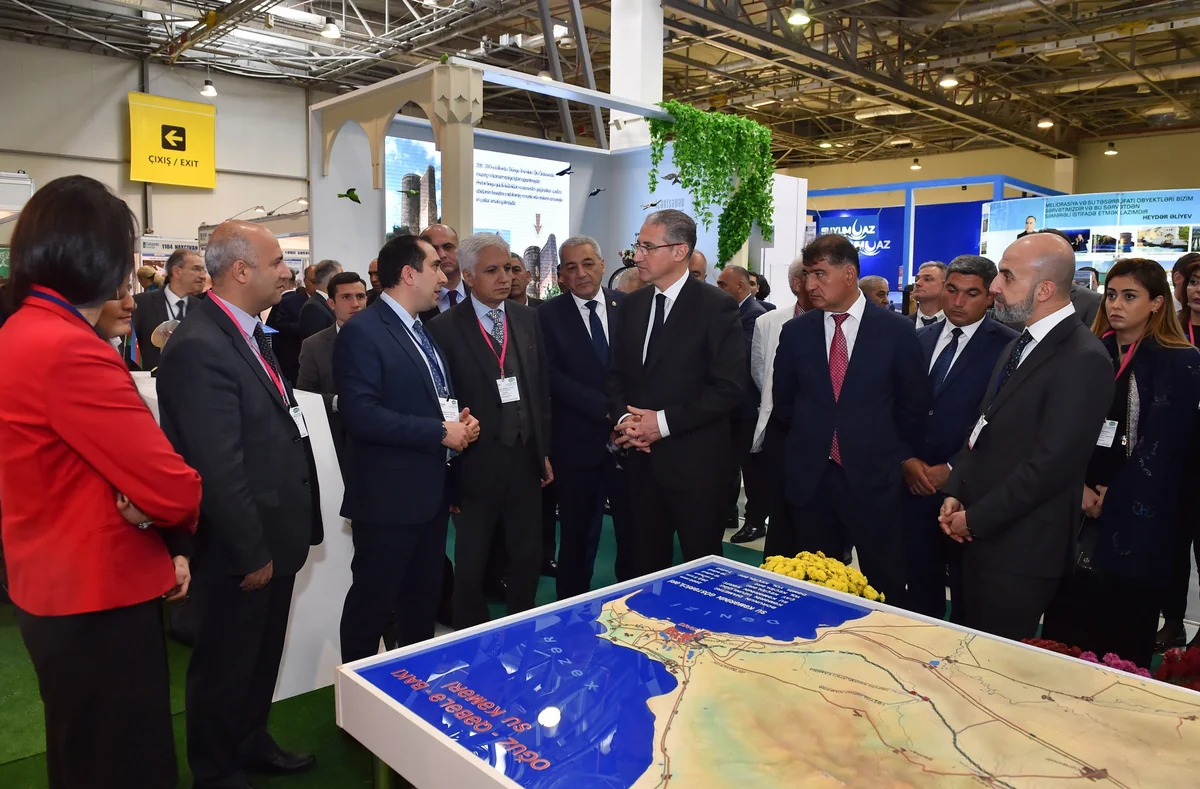 “Azərsu” “Caspian Ecology” sərgisində xüsusi pavilyonla təmsil olunur